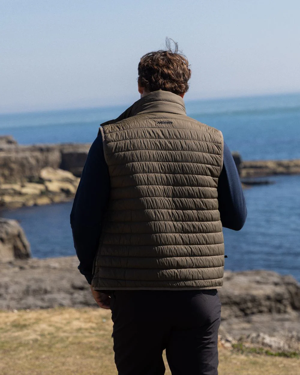 Musto Mens Original Lite Puffer Vest - Image 3