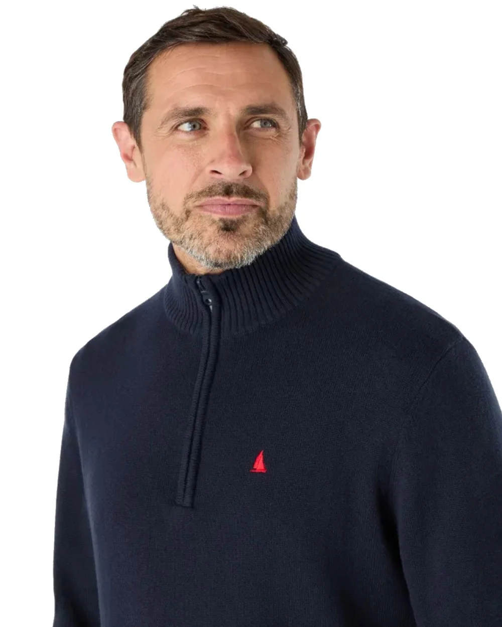 Musto Mens Original Quarter Zip Neck Knit Sweater - Image 4