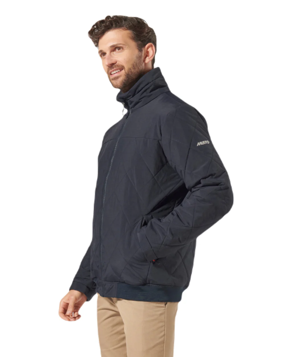 Musto Mens Snug Diamond Quilted Jacket - Image 4