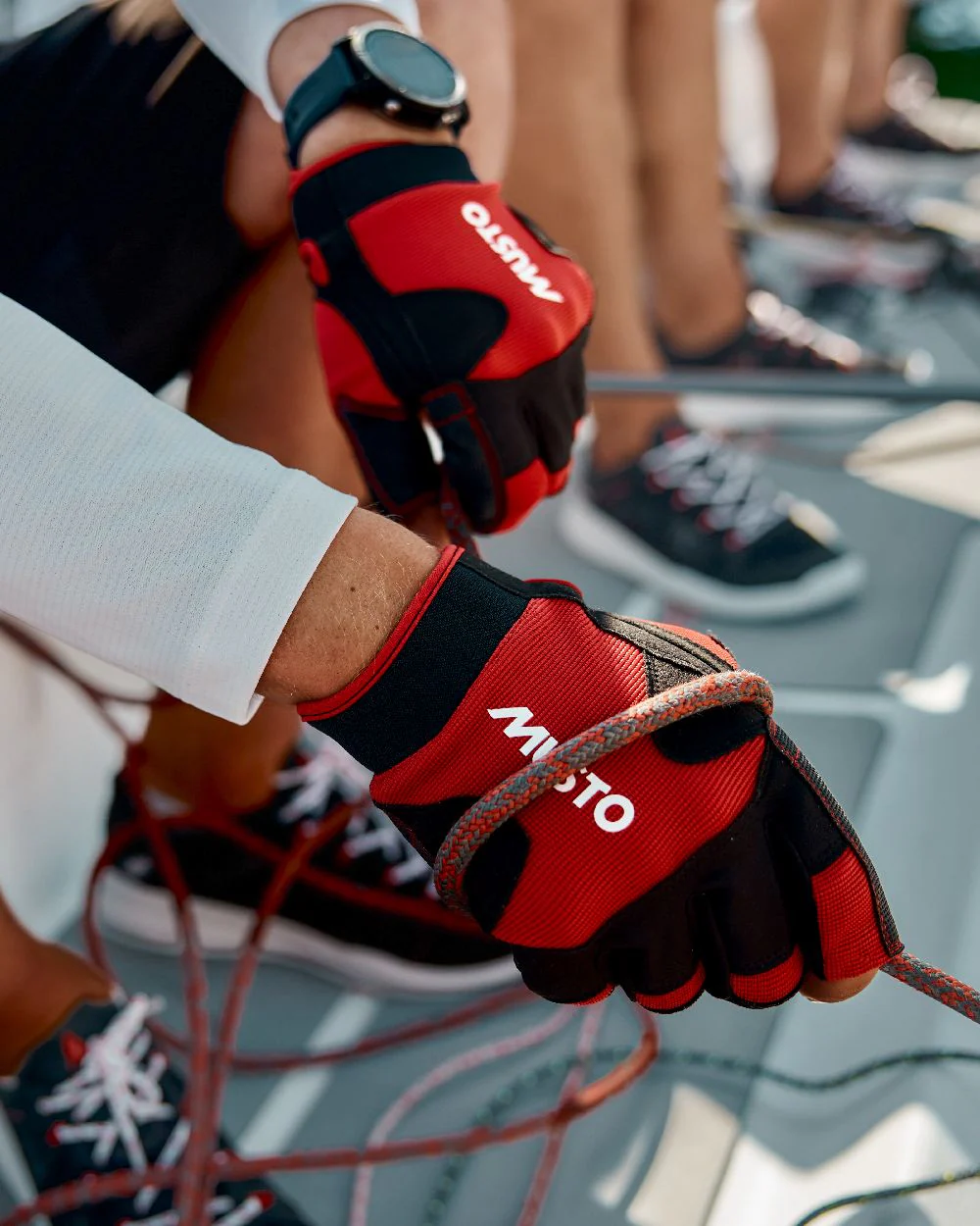 Musto Performance Short Finger Gloves 2.0 - Image 4