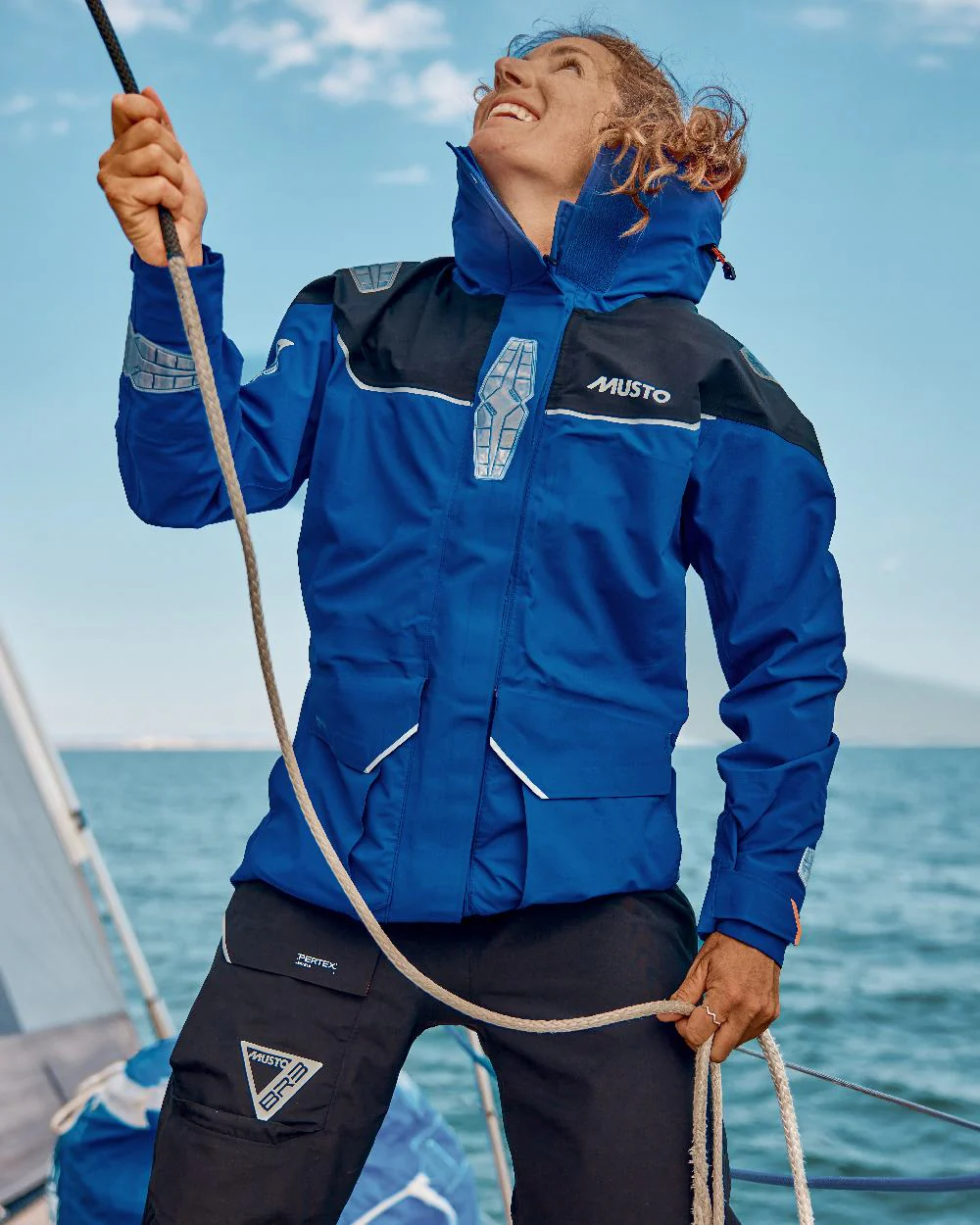 Musto Womens Br3 Pertex Offshore Jacket - Image 2