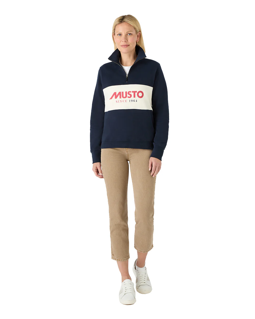 Musto Womens Classic Half Zip Sweatshirt - Image 17