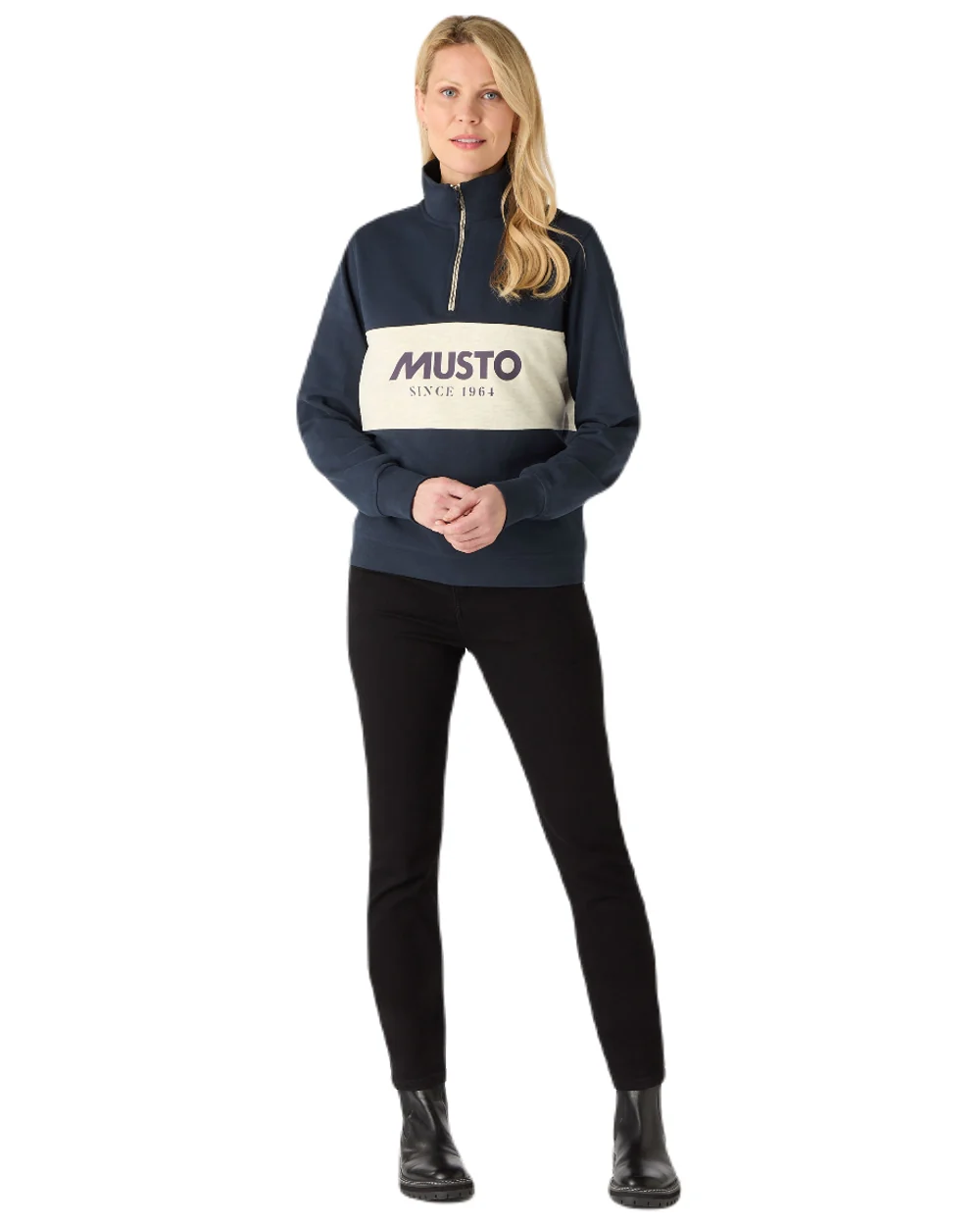 Musto Womens Classic Half Zip Sweatshirt - Image 23