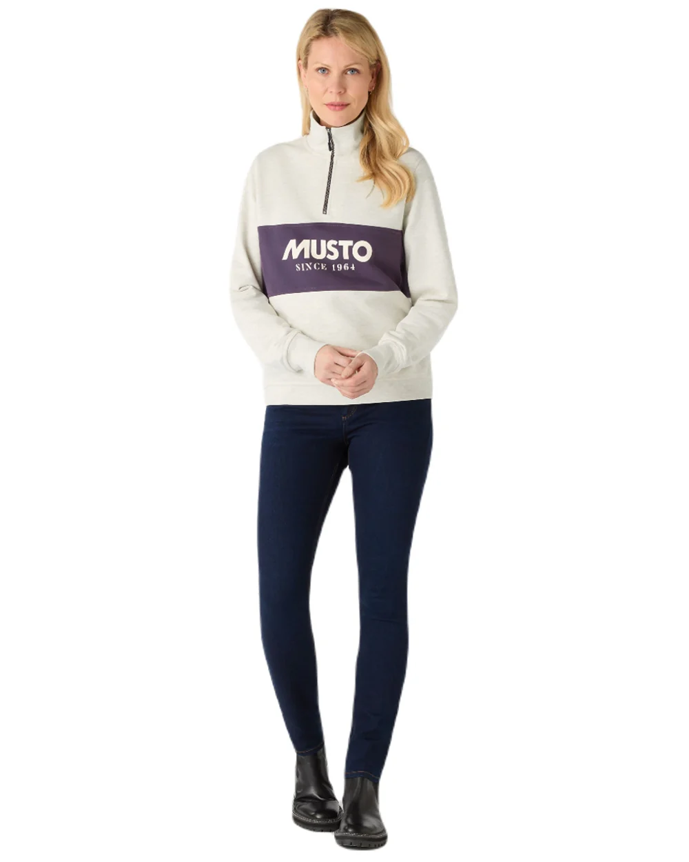 Musto Womens Classic Half Zip Sweatshirt - Image 27