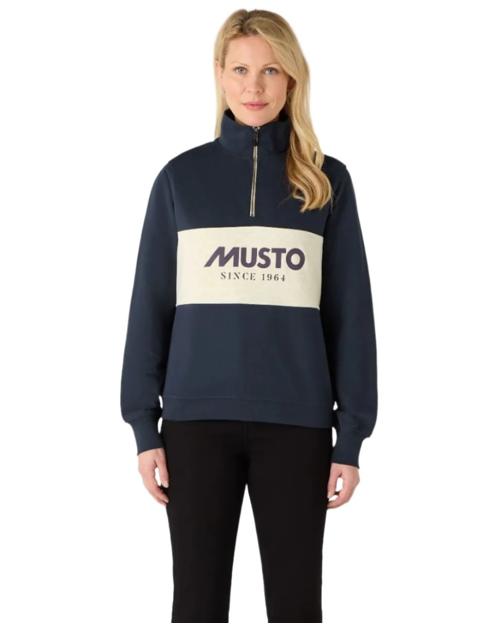 Musto Womens Classic Half Zip Sweatshirt - Image 4