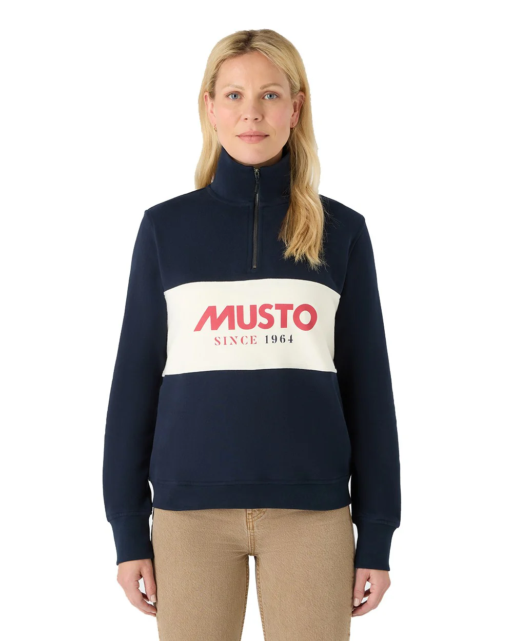 Musto Womens Classic Half Zip Sweatshirt - Image 6