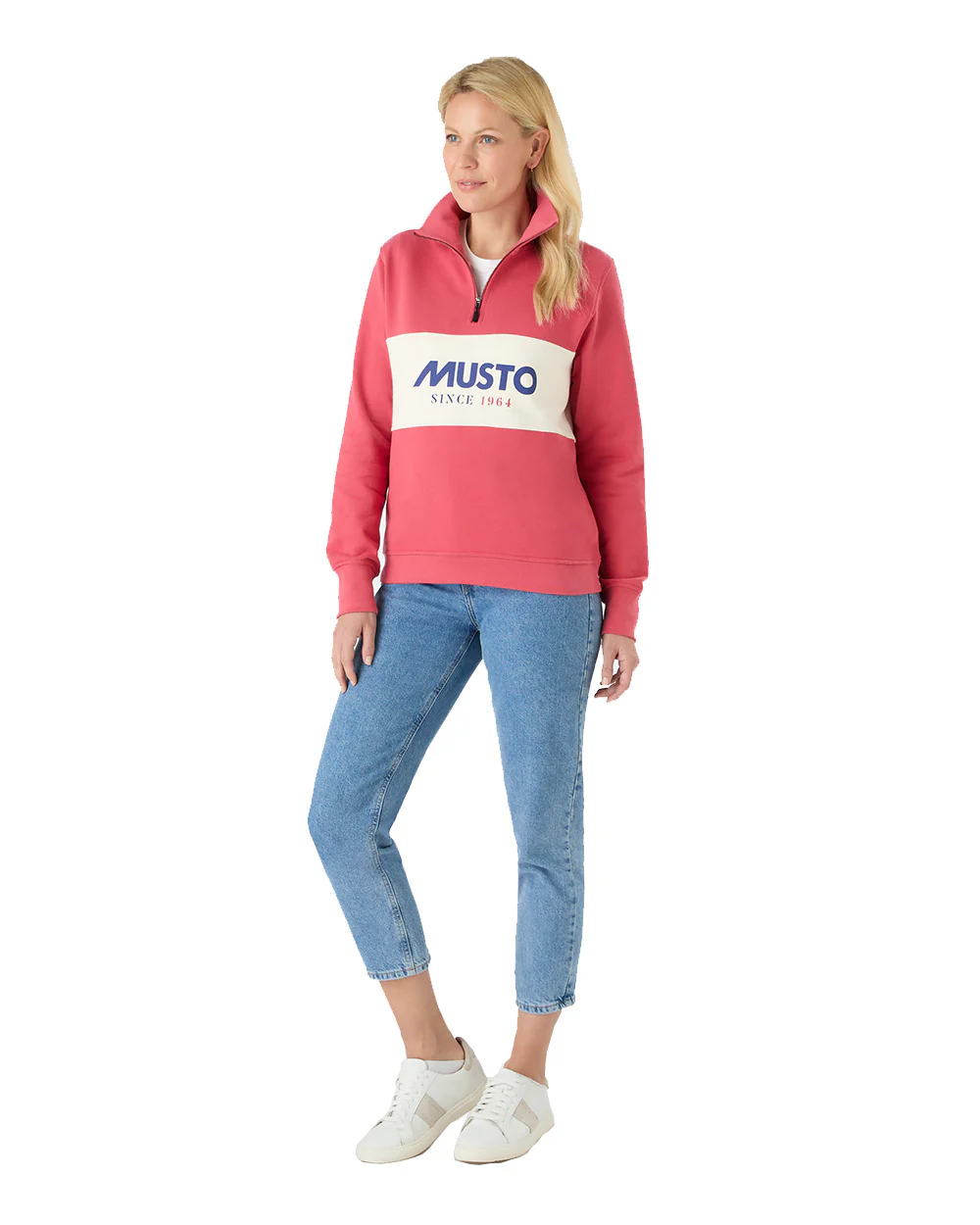 Musto Womens Classic Half Zip Sweatshirt - Image 9