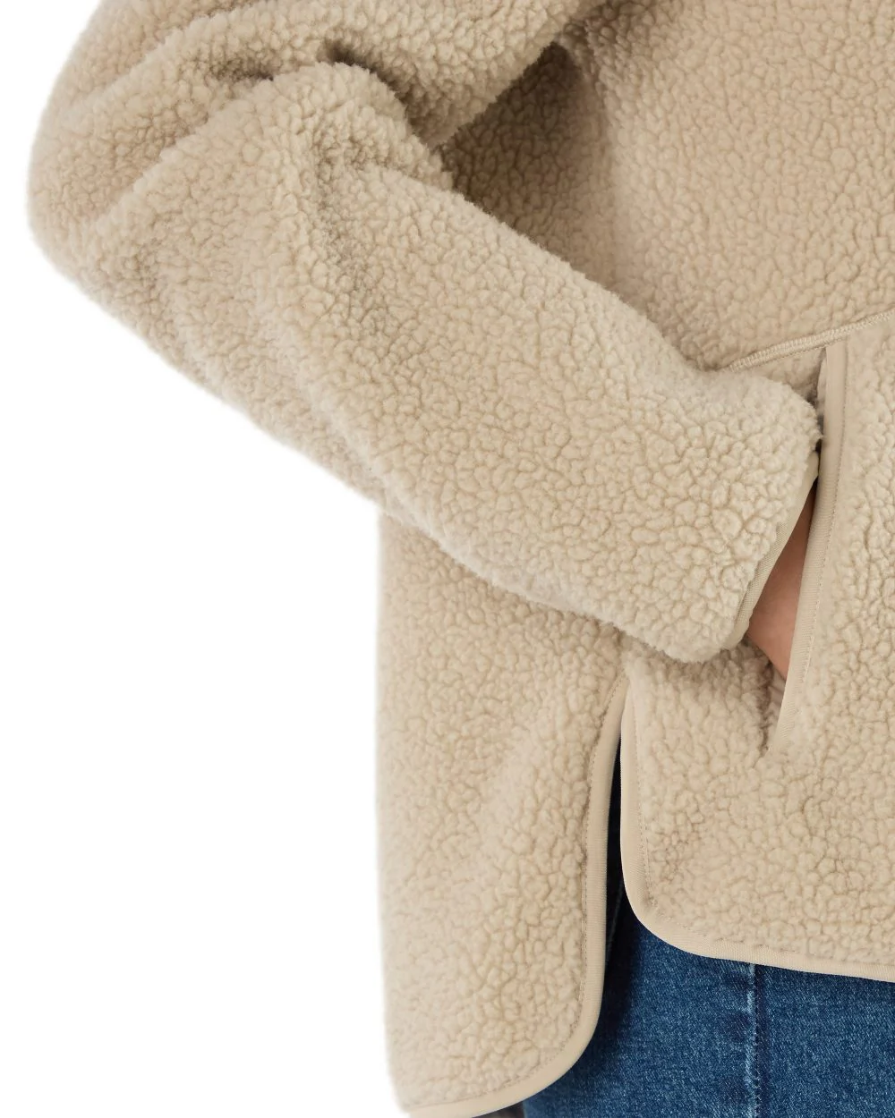 Musto Womens Cover Deep Pile Fleece Jacket - Image 9