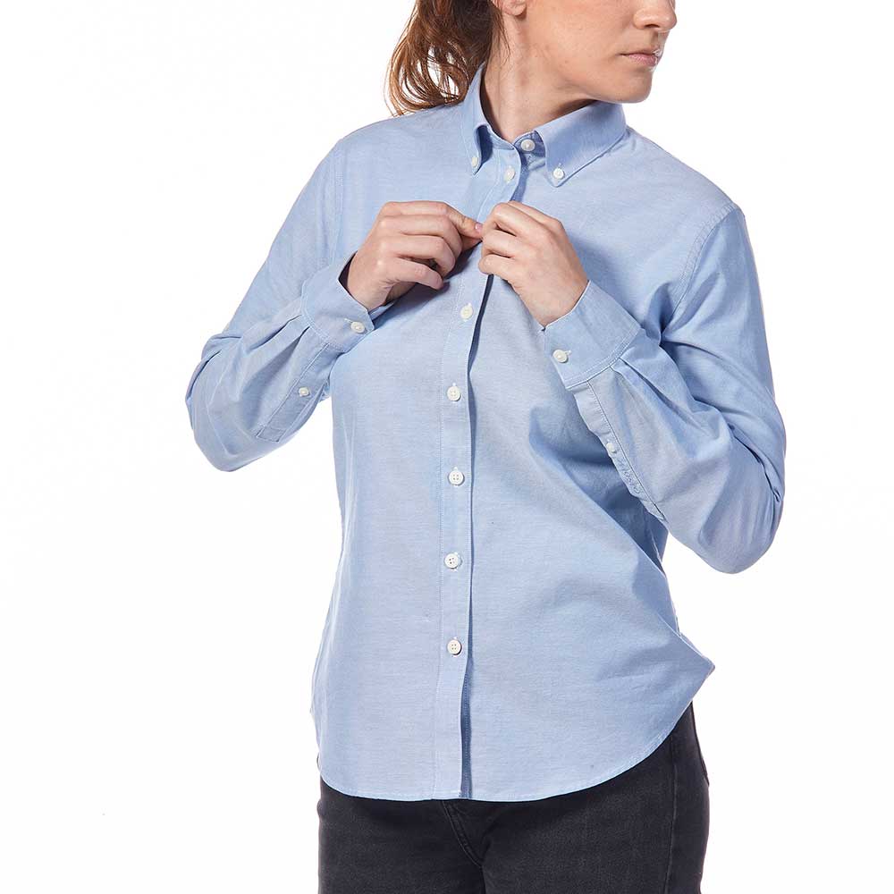 Musto Womens Essential Long Sleeve Oxford Shirt - Image 6