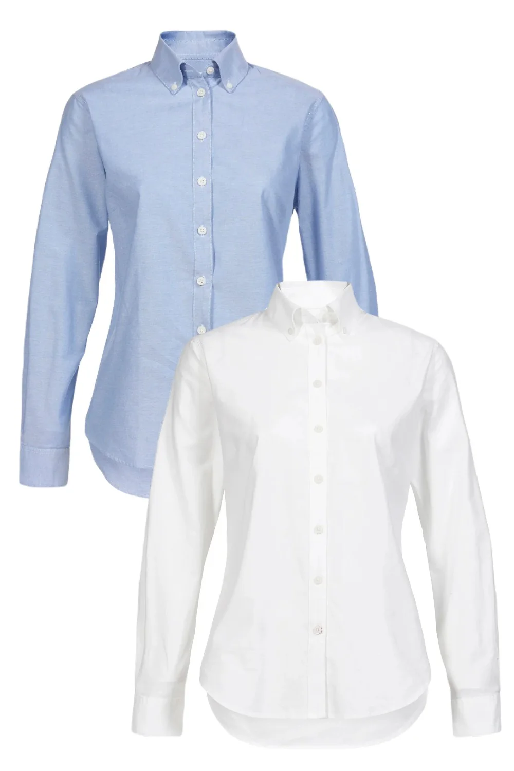 Musto Womens Essential Long Sleeve Oxford Shirt - Image 9