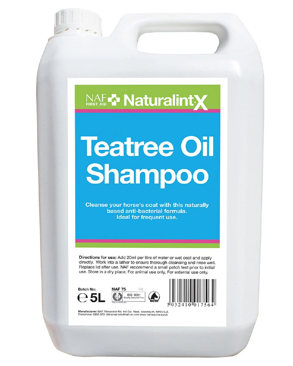 NAF NaturalintX Teatree Oil Shampoo - Image 2