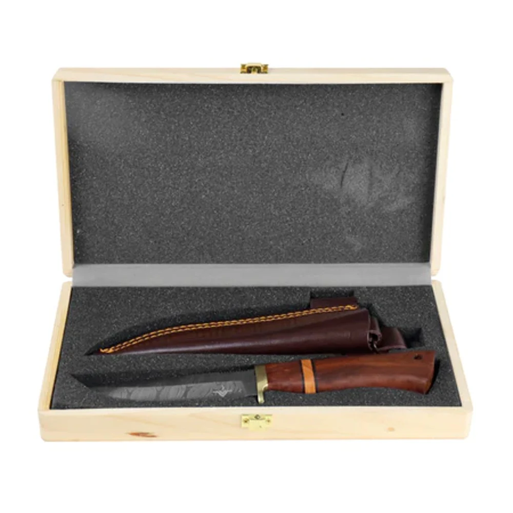 Njord Branda Damascus Hunter Knife - Image 4