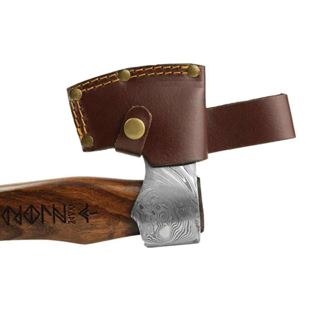 Njord Skade Damascus Small Camp Axe - Image 2