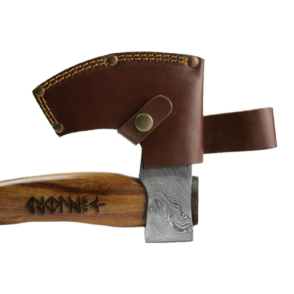 Njord Vidar Viking Damascus Medium Axe - Image 2