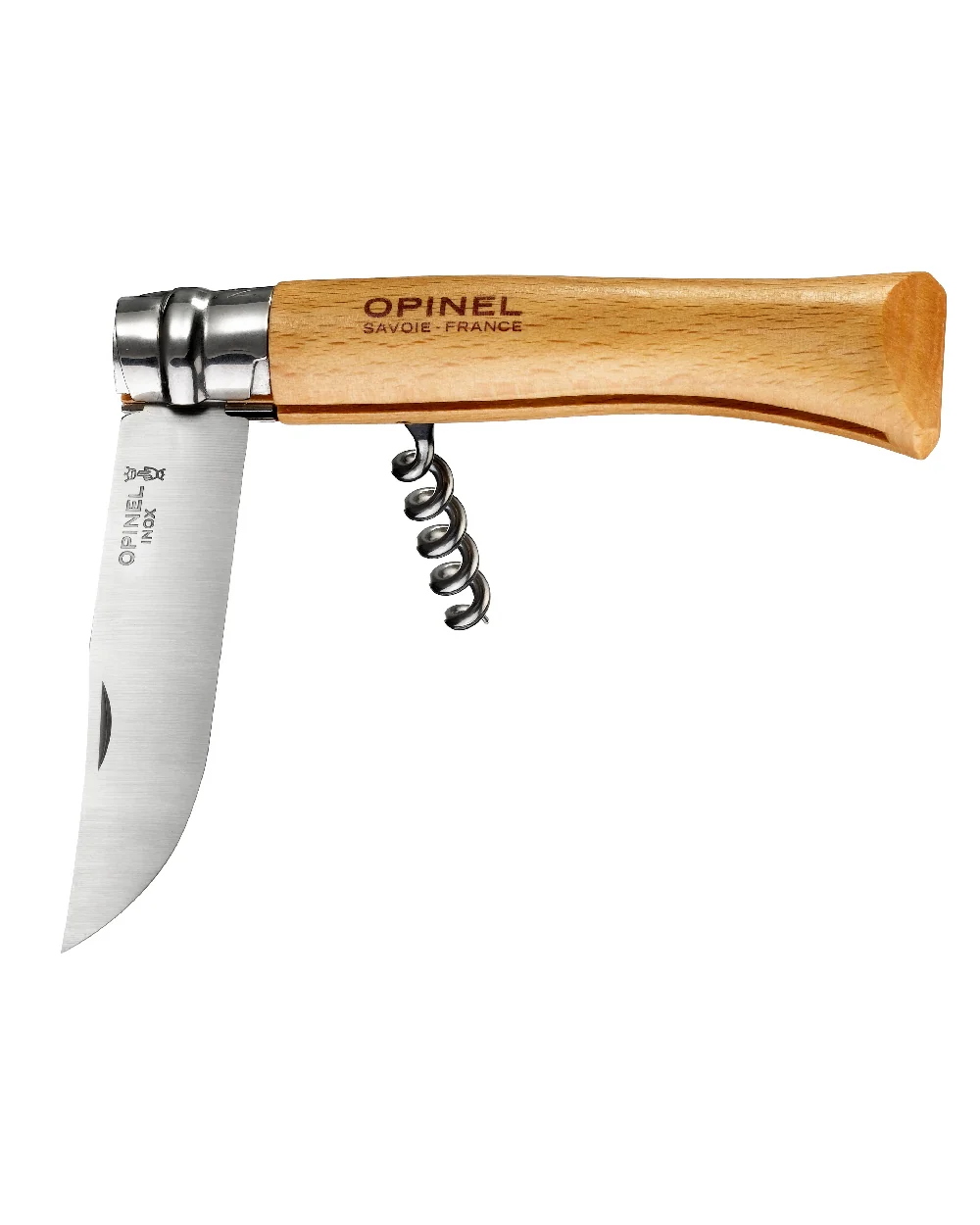 Opinel No.10 Corkscrew Knife - Image 3