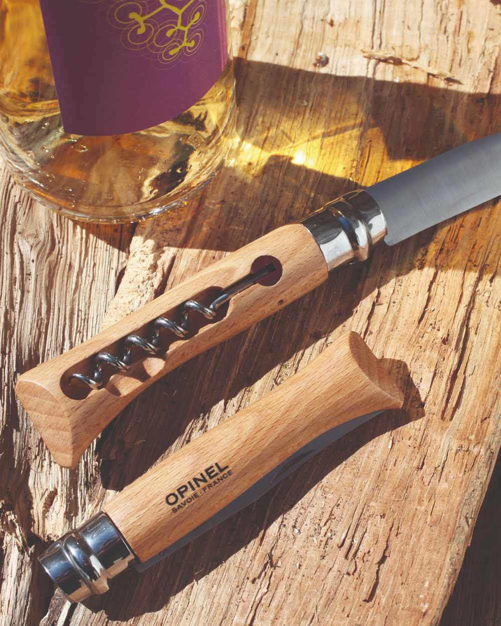 Opinel No.10 Corkscrew Knife - Image 4