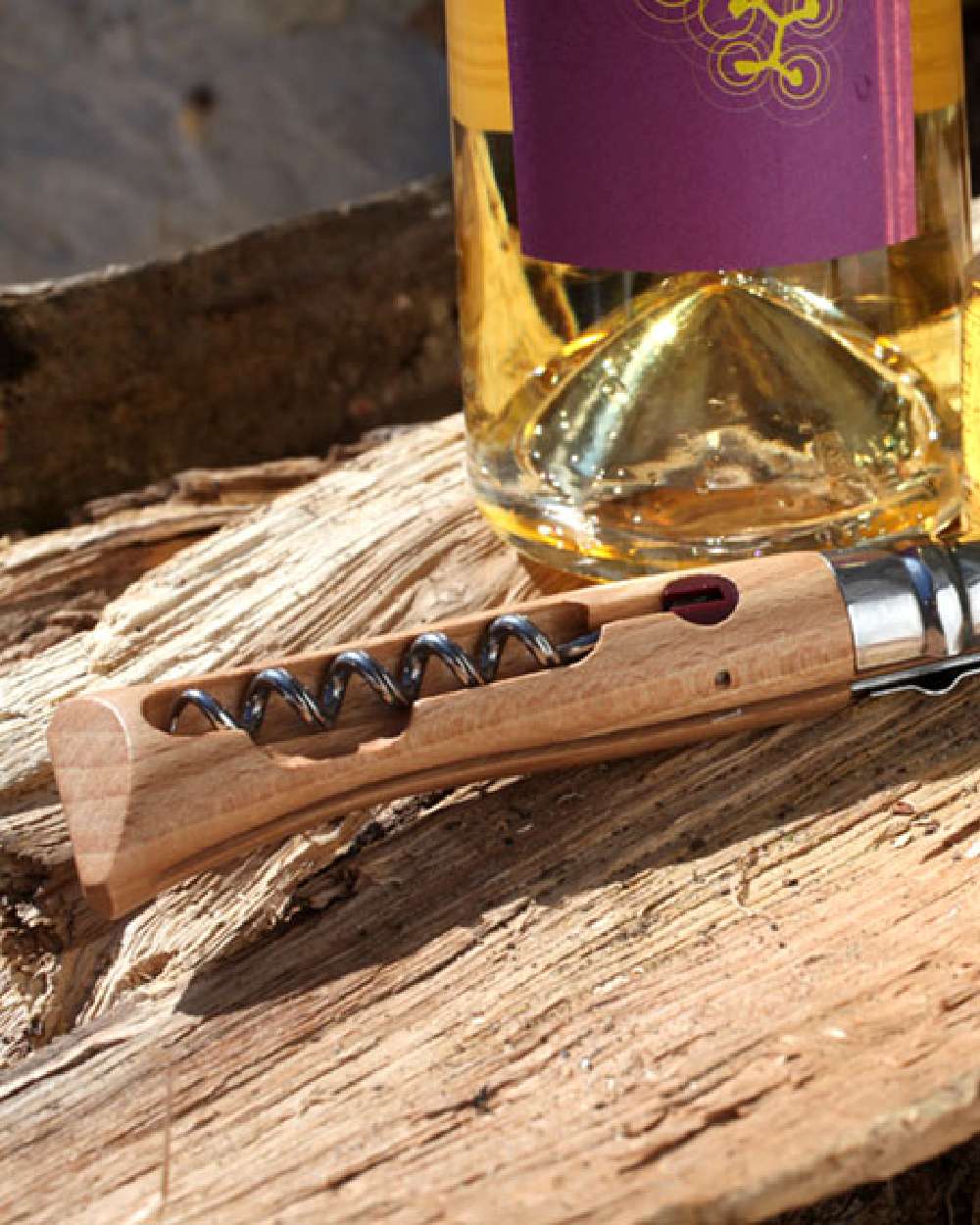 Opinel No.10 Corkscrew Knife - Image 6