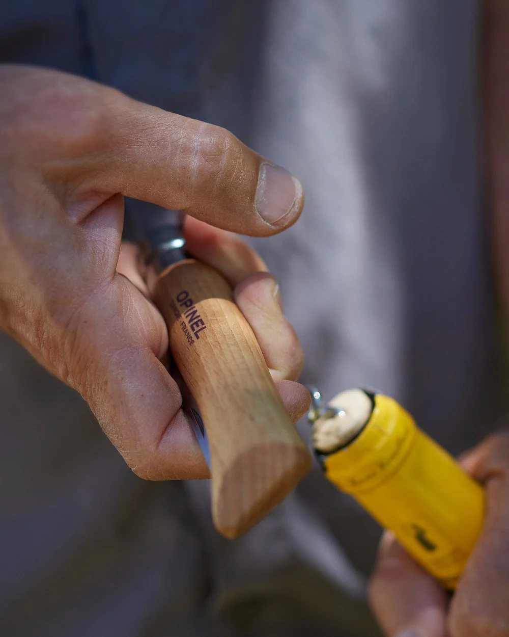 Opinel No.10 Corkscrew Knife - Image 8