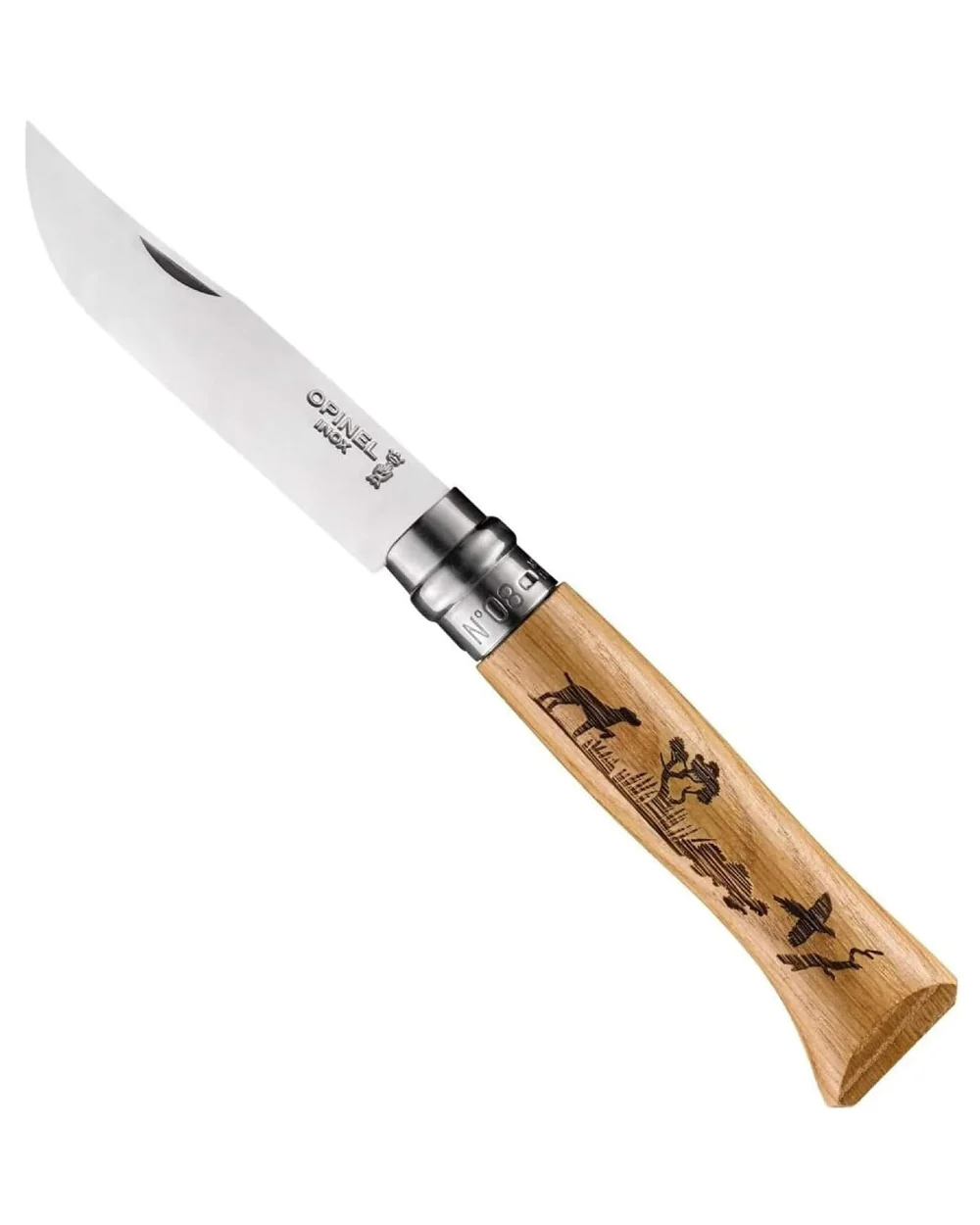 Opinel No.8 Animalia Knife - Image 4