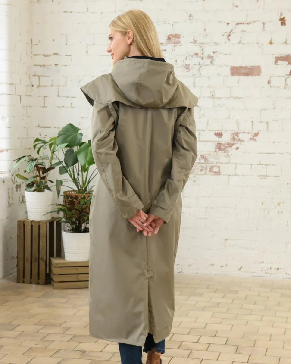 Lighthouse Outback Full Length Ladies Waterproof Raincoat - Image 19