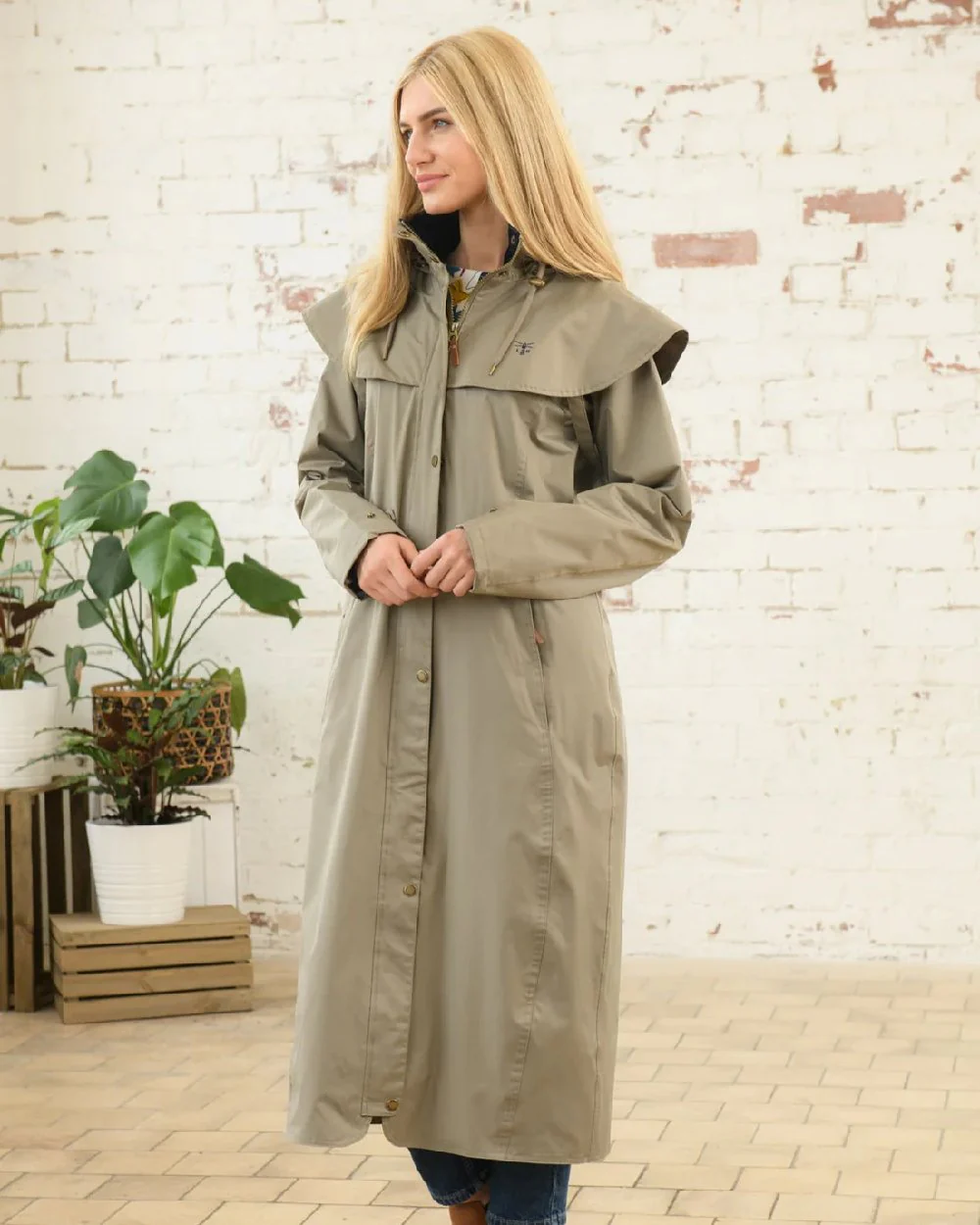 Lighthouse Outback Full Length Ladies Waterproof Raincoat - Image 22