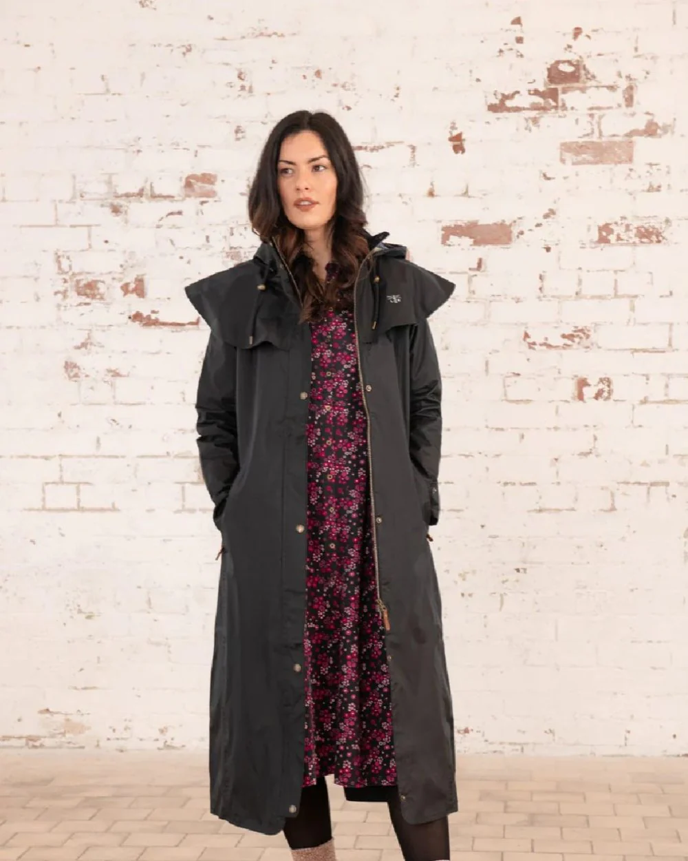 Lighthouse Outback Full Length Ladies Waterproof Raincoat - Image 23