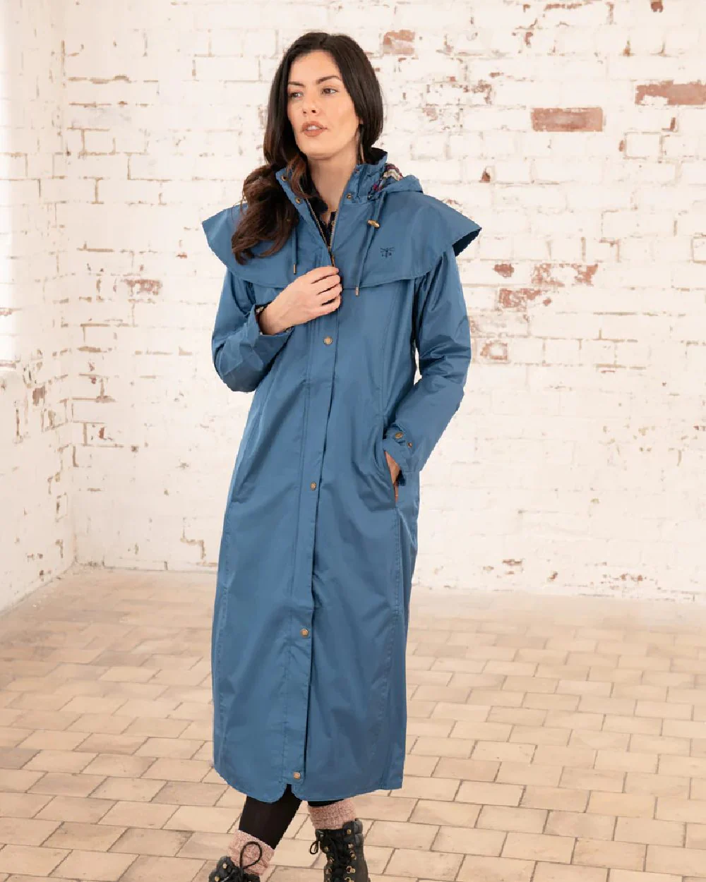 Lighthouse Outback Full Length Ladies Waterproof Raincoat - Image 35
