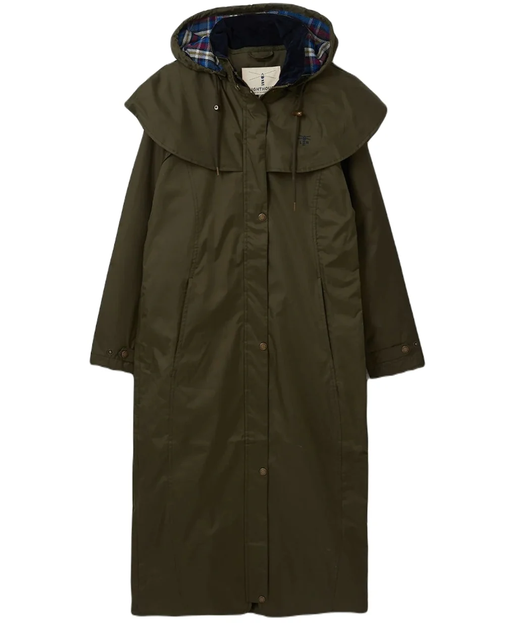 Lighthouse Outback Full Length Ladies Waterproof Raincoat - Image 9