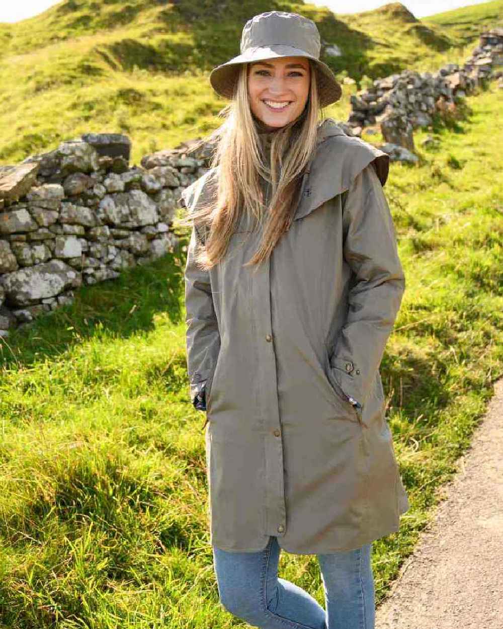Lighthouse Outrider 3/4 Length Ladies Waterproof Raincoat - Image 24