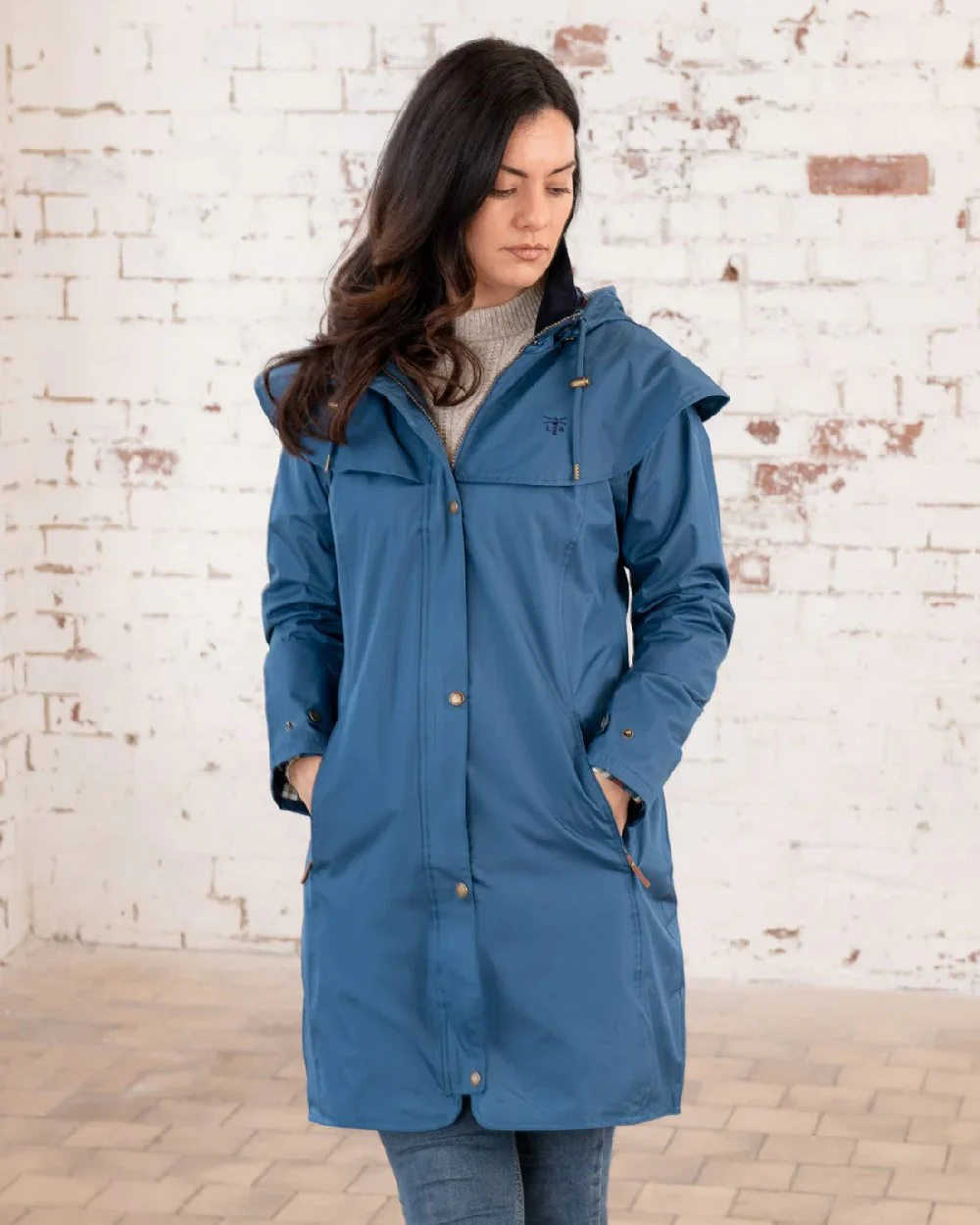 Lighthouse Outrider 3/4 Length Ladies Waterproof Raincoat - Image 32