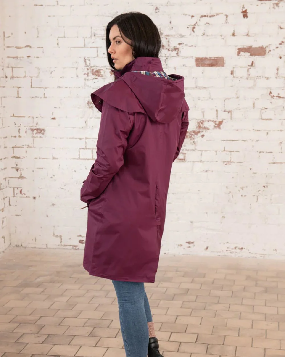 Lighthouse Outrider 3/4 Length Ladies Waterproof Raincoat - Image 40