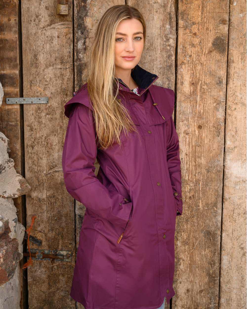 Lighthouse Outrider 3/4 Length Ladies Waterproof Raincoat - Image 43