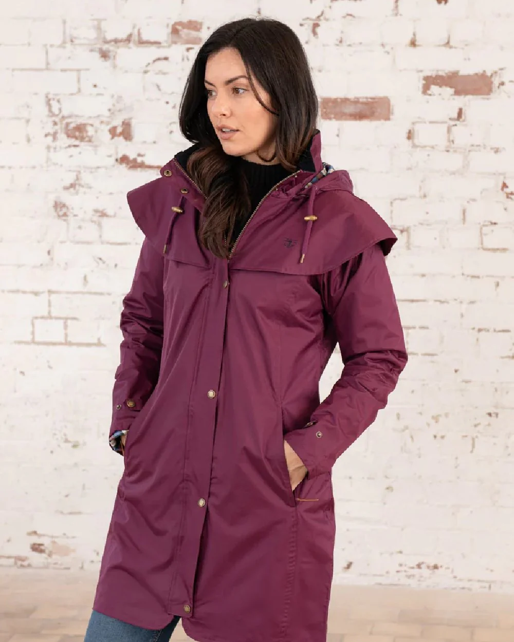 Lighthouse Outrider 3/4 Length Ladies Waterproof Raincoat - Image 46