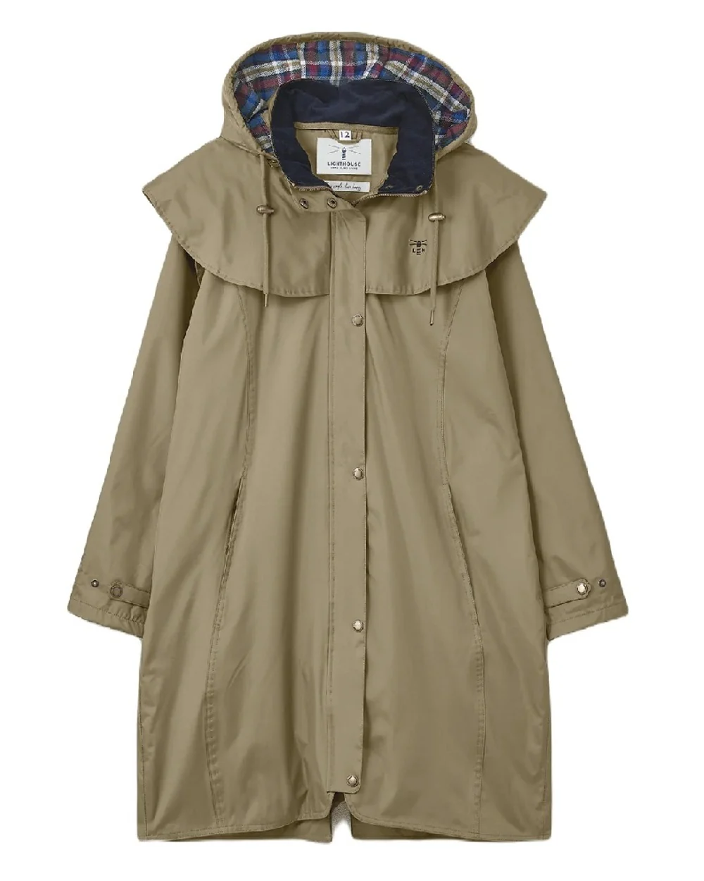 Lighthouse Outrider 3/4 Length Ladies Waterproof Raincoat - Image 8