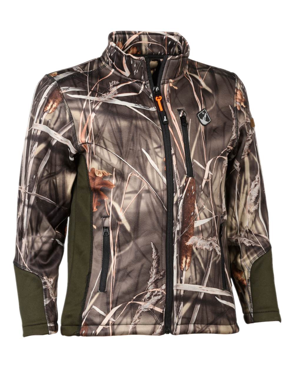 Percussion Childrens Zipped Softshell Jacket - Image 4