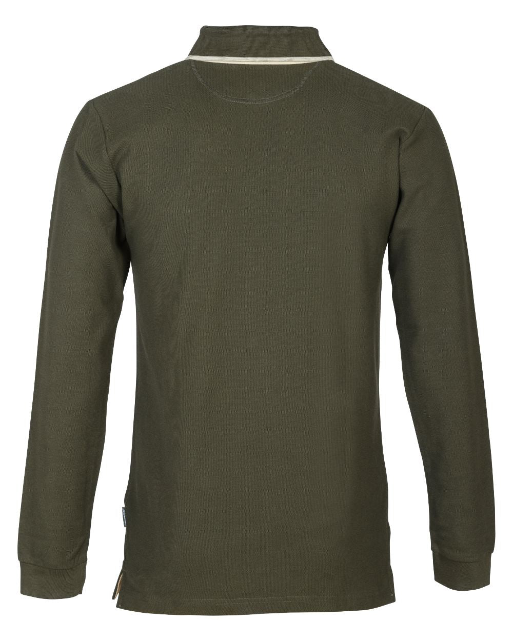 Percussion Long Sleeve Polo Shirt - Image 2
