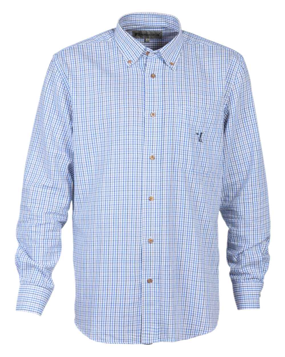 Percussion Small Check Shirt - Image 3