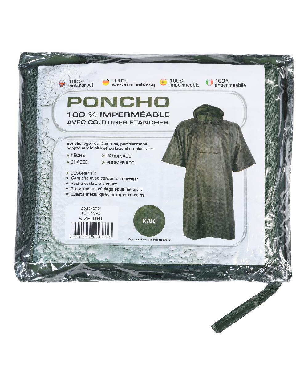 Percussion Waterproof Poncho - Image 4