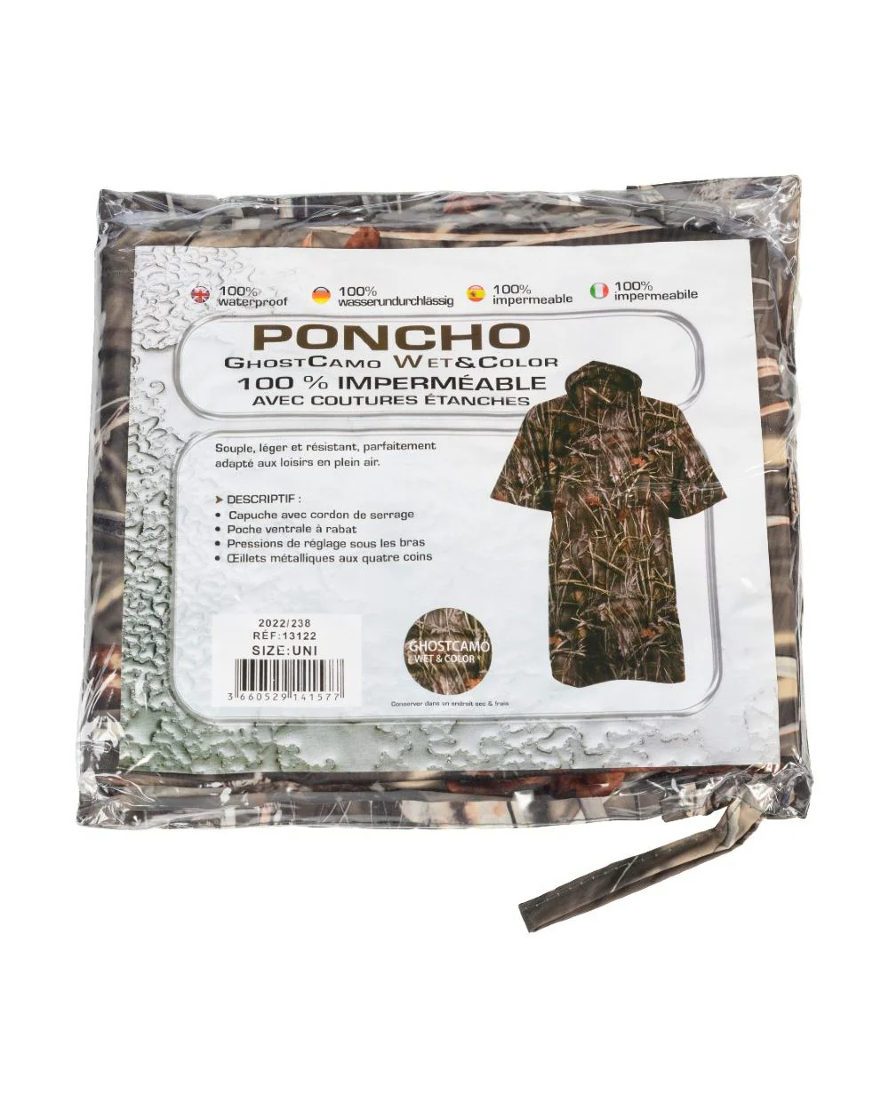Percussion Waterproof Poncho - Image 8