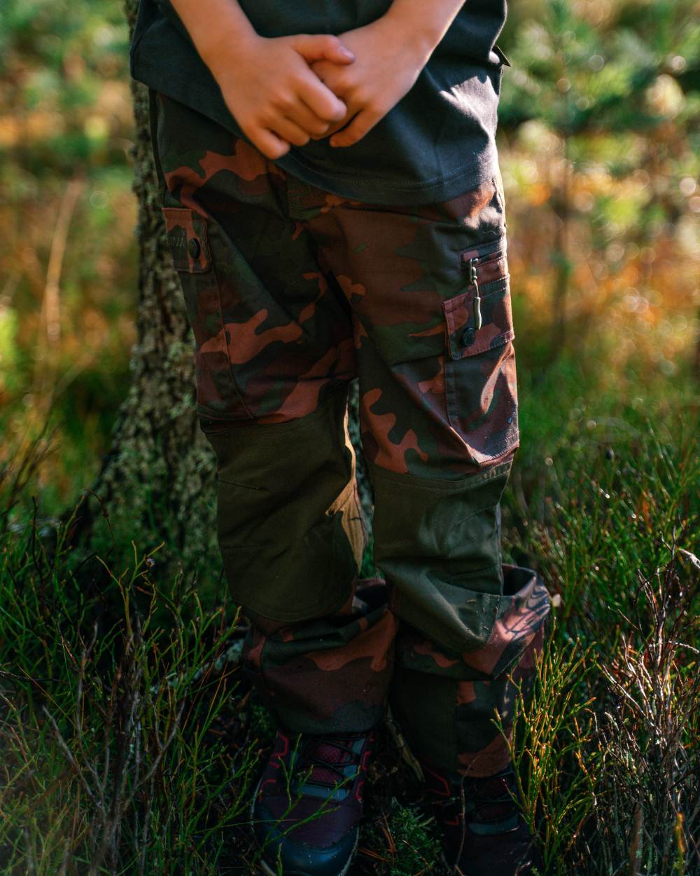 Pinewood Childrens Lappland Camou Trousers - Image 2