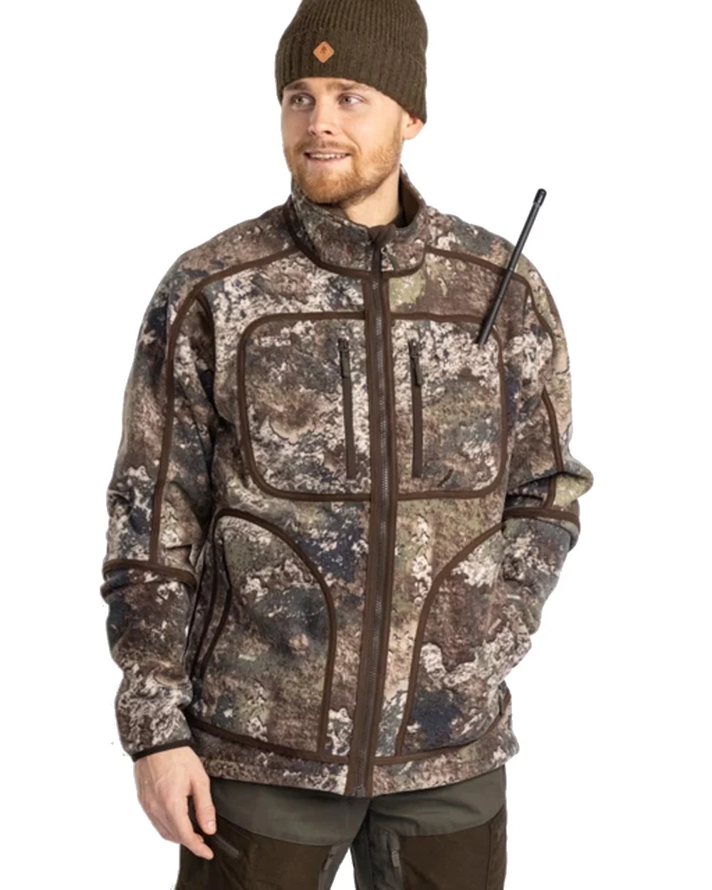 Pinewood Furudal Reversible Camou Fleece Jacket - Image 3