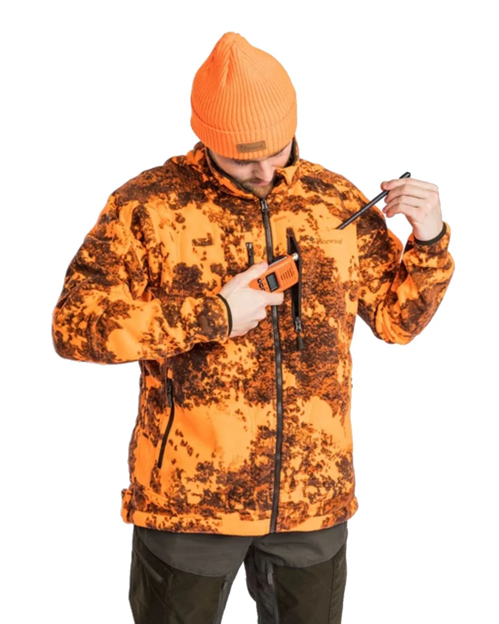 Pinewood Furudal Reversible Camou Fleece Jacket - Image 7