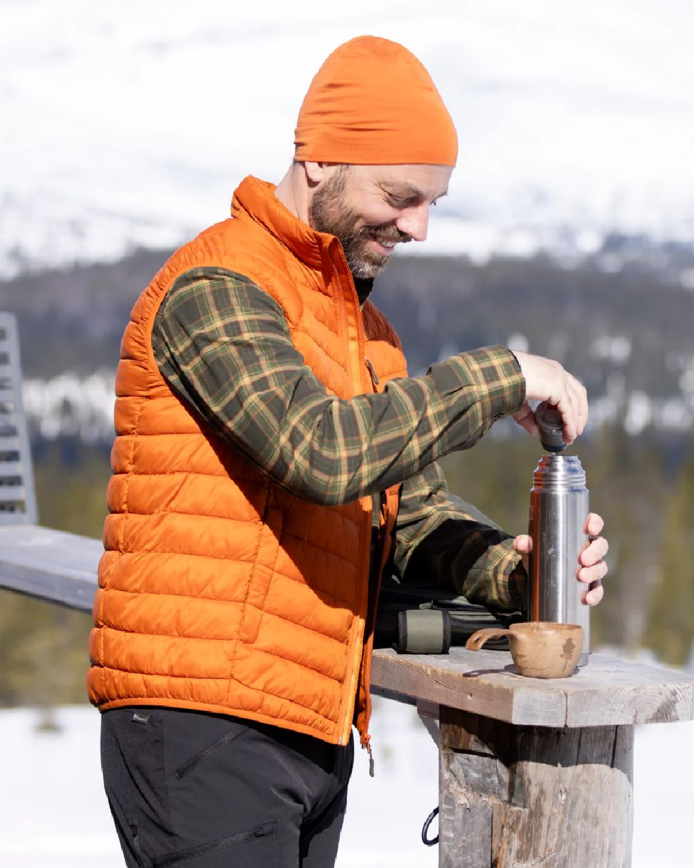 Pinewood Mens Abisko Insulation Vest - Image 6