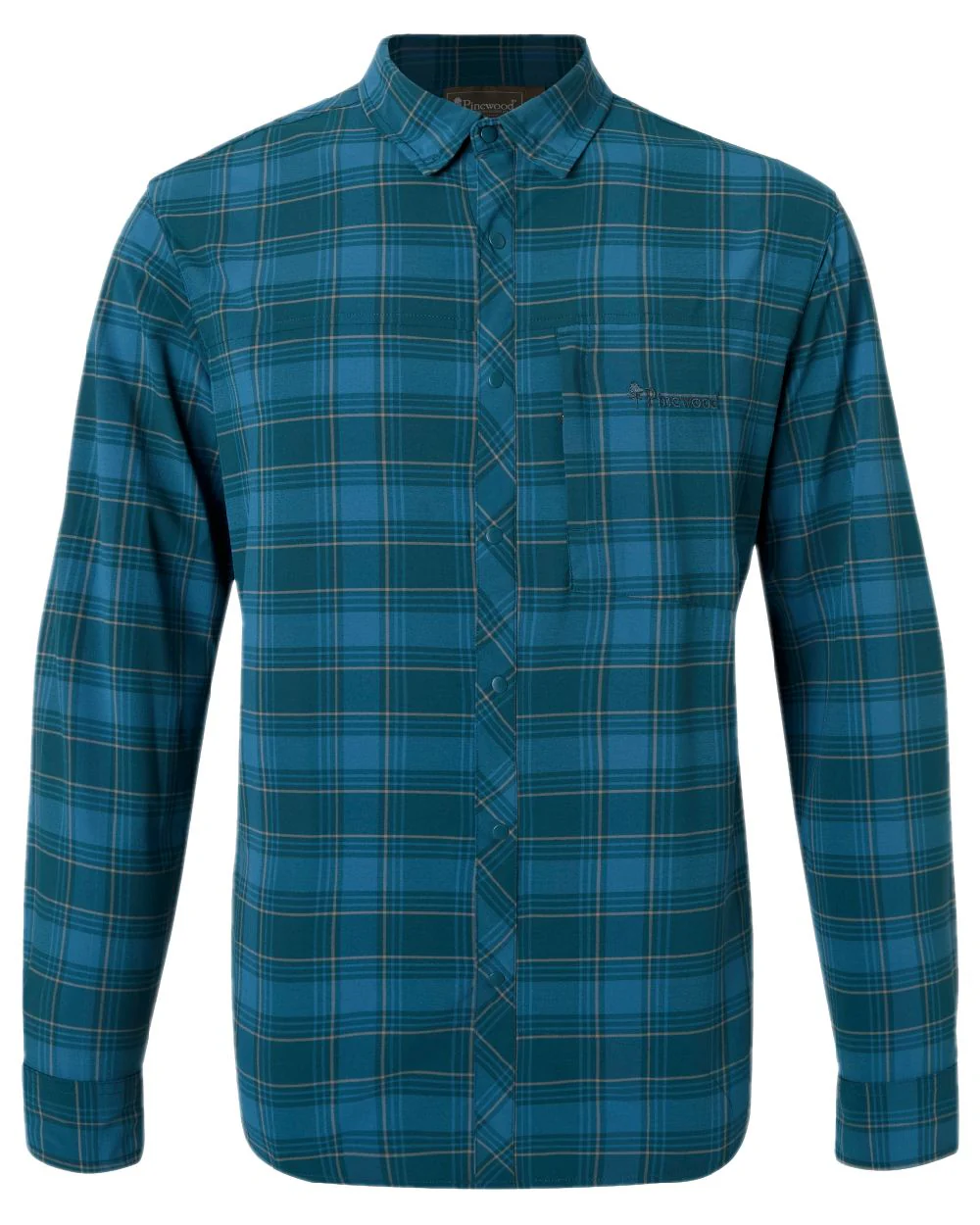 Pinewood Mens Abisko Trekking Long Sleeve Shirt - Image 4