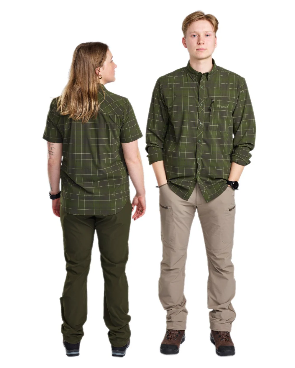 Pinewood Mens Abisko Trekking Long Sleeve Shirt - Image 7