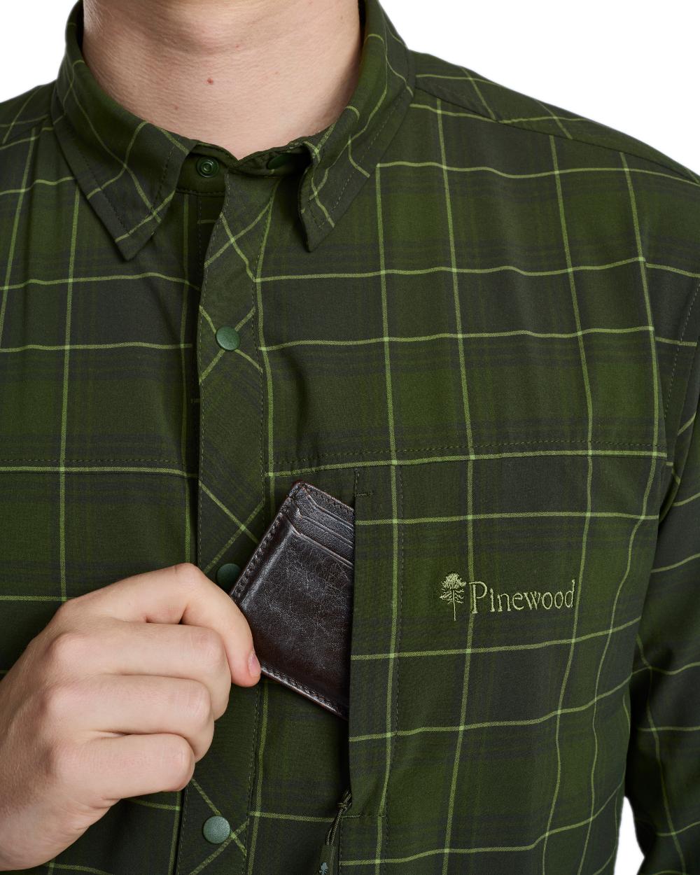 Pinewood Mens Abisko Trekking Long Sleeve Shirt - Image 9
