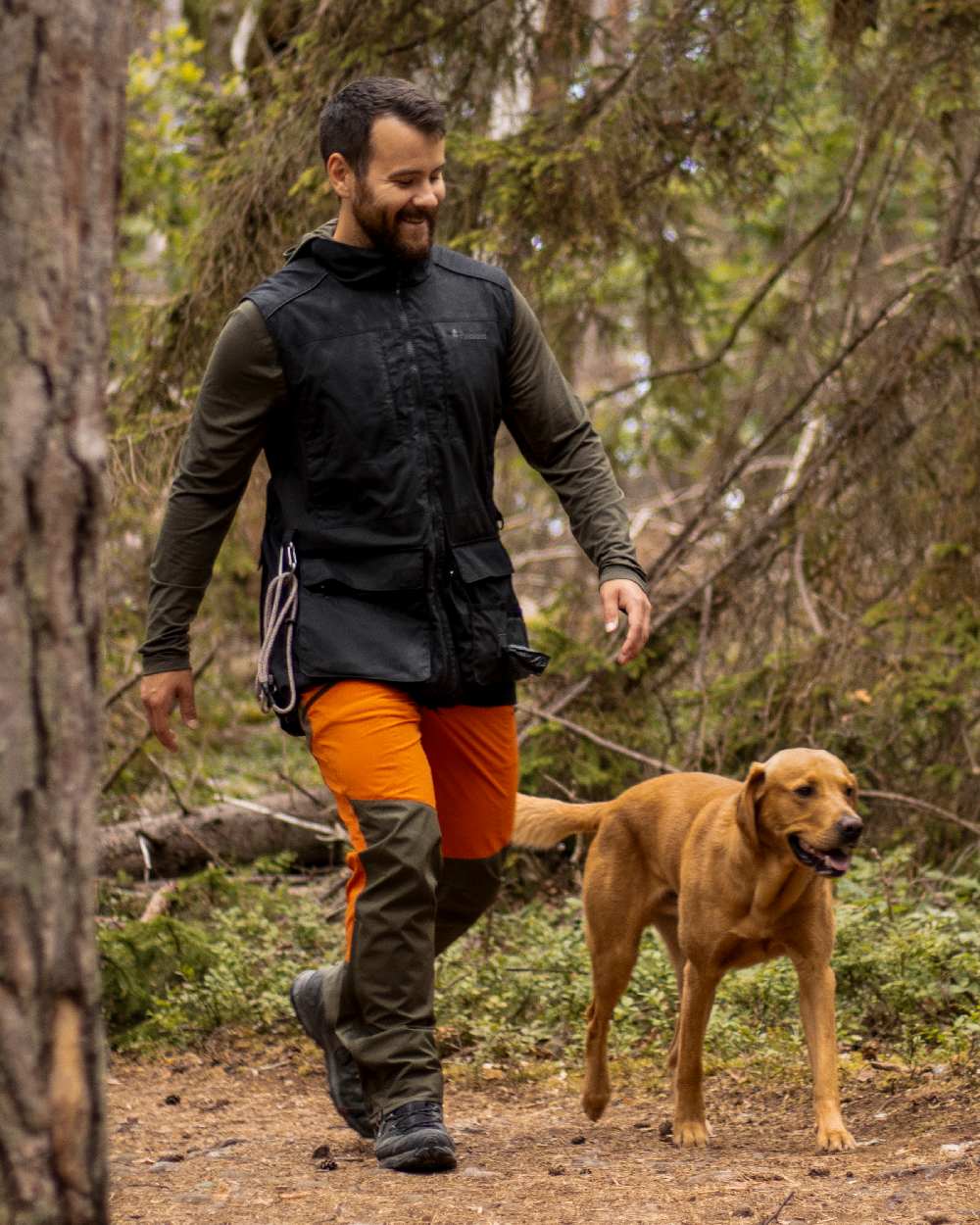 Pinewood Mens Dog Sports Trainer Vest - Image 3