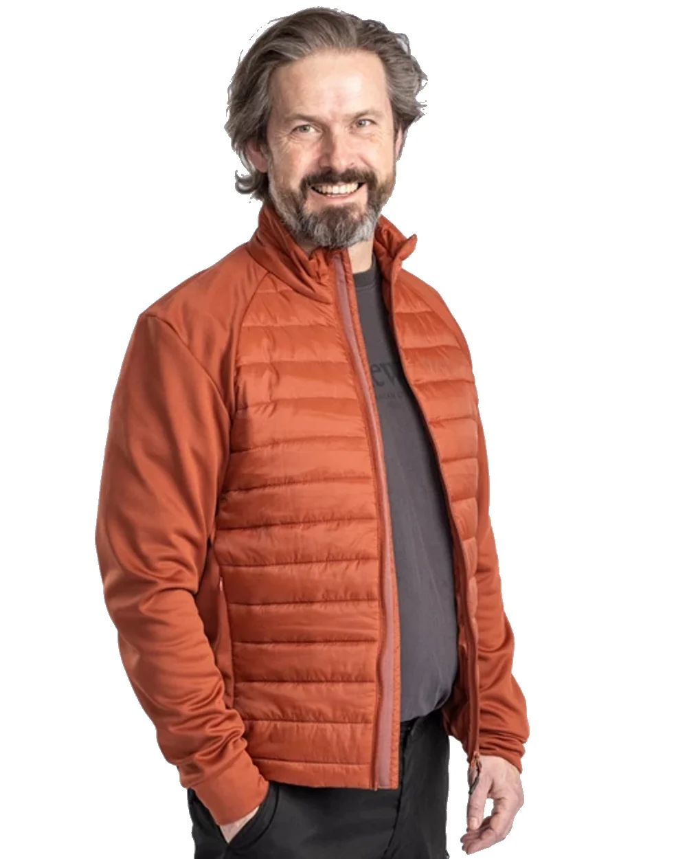 Pinewood Mens Finnveden Hybrid Power Fleece Jacket - Image 2