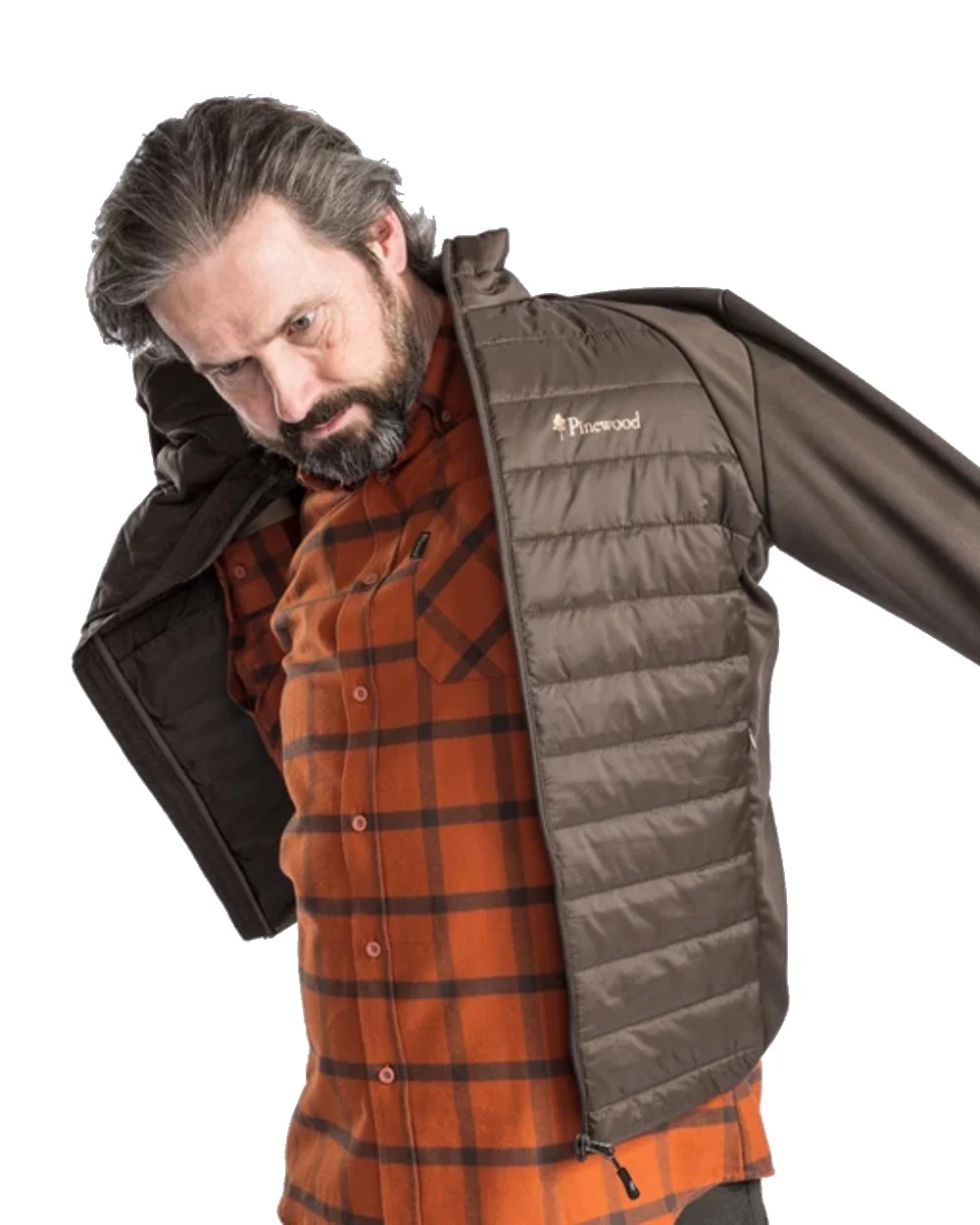 Pinewood Mens Finnveden Hybrid Power Fleece Jacket - Image 8