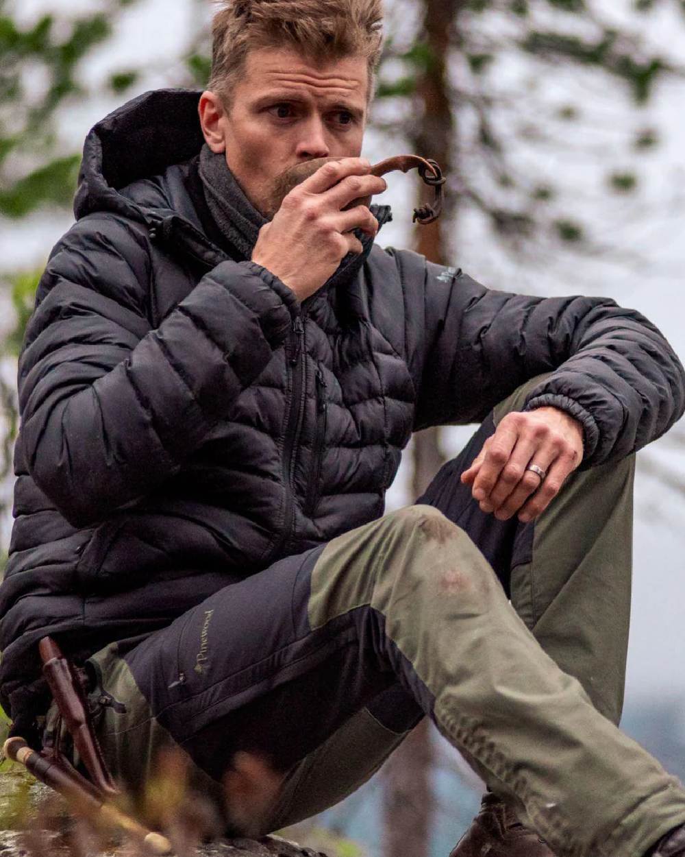 Pinewood Mens Finnveden Hybrid Trousers - Image 2